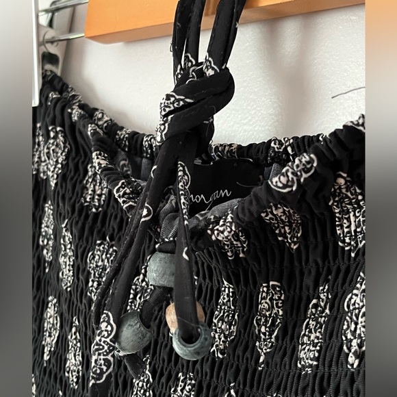 Women’s Lilly Morgan Strapless Dress With Elasticized Bodice Top Flowy Skirt - Picture 5 of 11